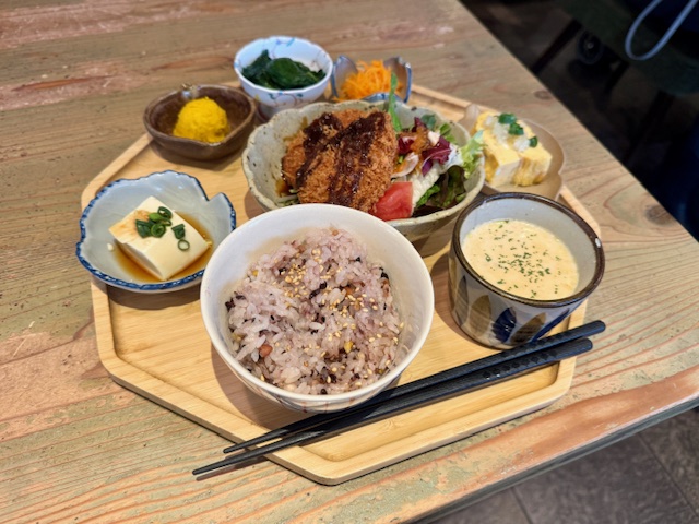 珈琲新鮮館のおばんざいランチ