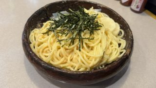 目黒にあるスパゲッティ専門店ダンのたらこイカスパゲッティ大森
